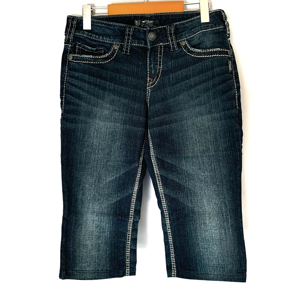 Silver Jeans Capris Size 28 Hemmed